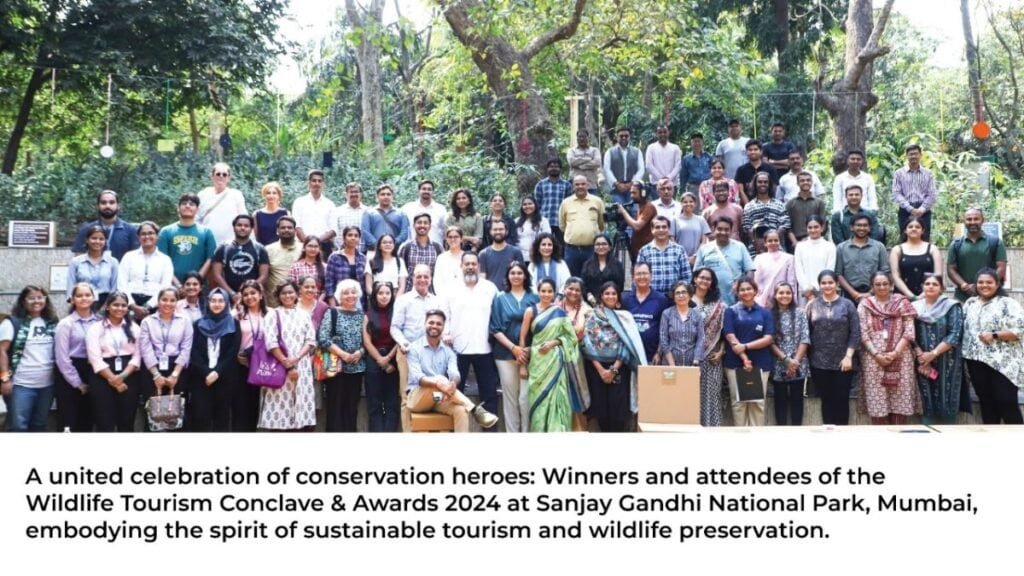Setting a New Standard: Wildlife Tourism Conclave & Awards 2024 Celebrate Innovation and Sustainability in Collaboration with Maharashtra Tourism - Press Release - PNN Digital Setting a New Standard: Wildlife Tourism Conclave & Awards 2024 Celebrate Innovation and Sustainability in Collaboration with Maharashtra Tourism - New Delhi (India), March 16: The first-ever Wildlife Tourism Conclave and Awards, held from March 1st to March 3rd, 2024 marked a significant milestone in wildlife tourism and conservation. Organized by a consortium of Discover Wildlife Tourism World, DTORR, and Hello Experiences, with Maharashtra Tourism's backing, this groundbreaking event brought together over 500+ wildlife enthusiasts, professionals, and experts for three days of insightful discussions, presentations, and networking at the Amphitheatre, NIC, Sanjay Gandhi National Park. - PNN Digital